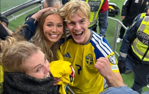 半岛体育官方网站-贝里瓦尔家人、女友现场观战瑞典：我们也没想到他能这么复出参赛