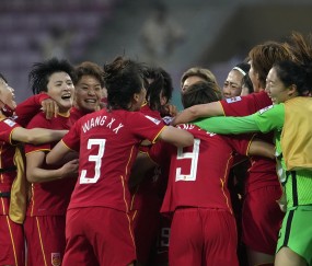 中国国字号球队上次晋级洲际赛场决赛，是22年女足亚洲杯